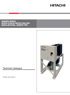 SAMURAI WATER COOLED WH1 TECHNICAL CATALOGUE