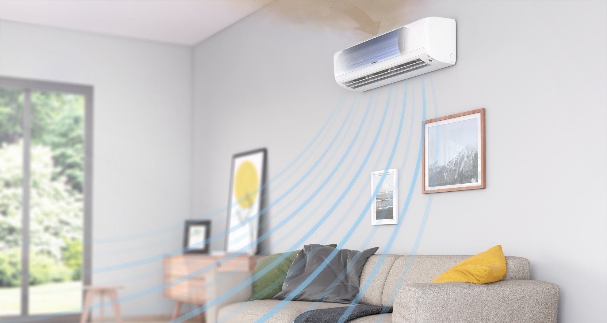 FrostWash self-cleaning air conditioner